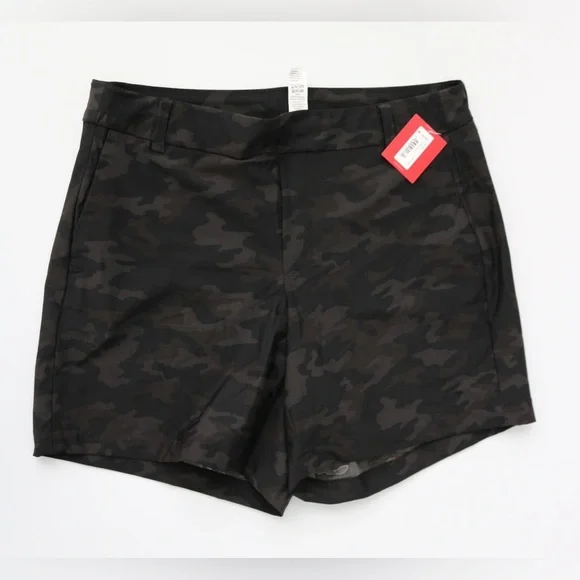 NWT- Spanx shorts in a black camo print. Size medium - Picture 5 of 5